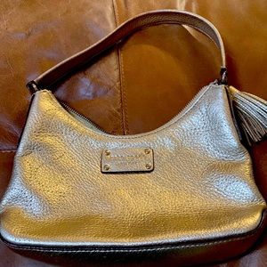 Metallic gold Kate Spade handbag